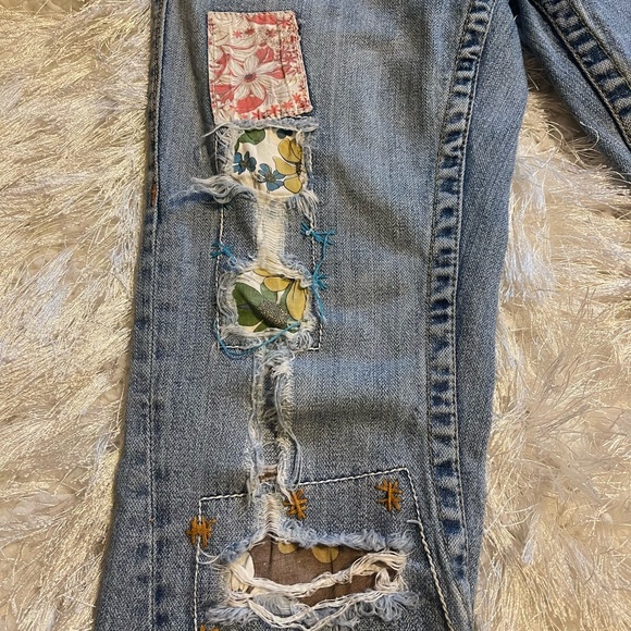 True religion, patchwork jeans - Picture 3 of 11